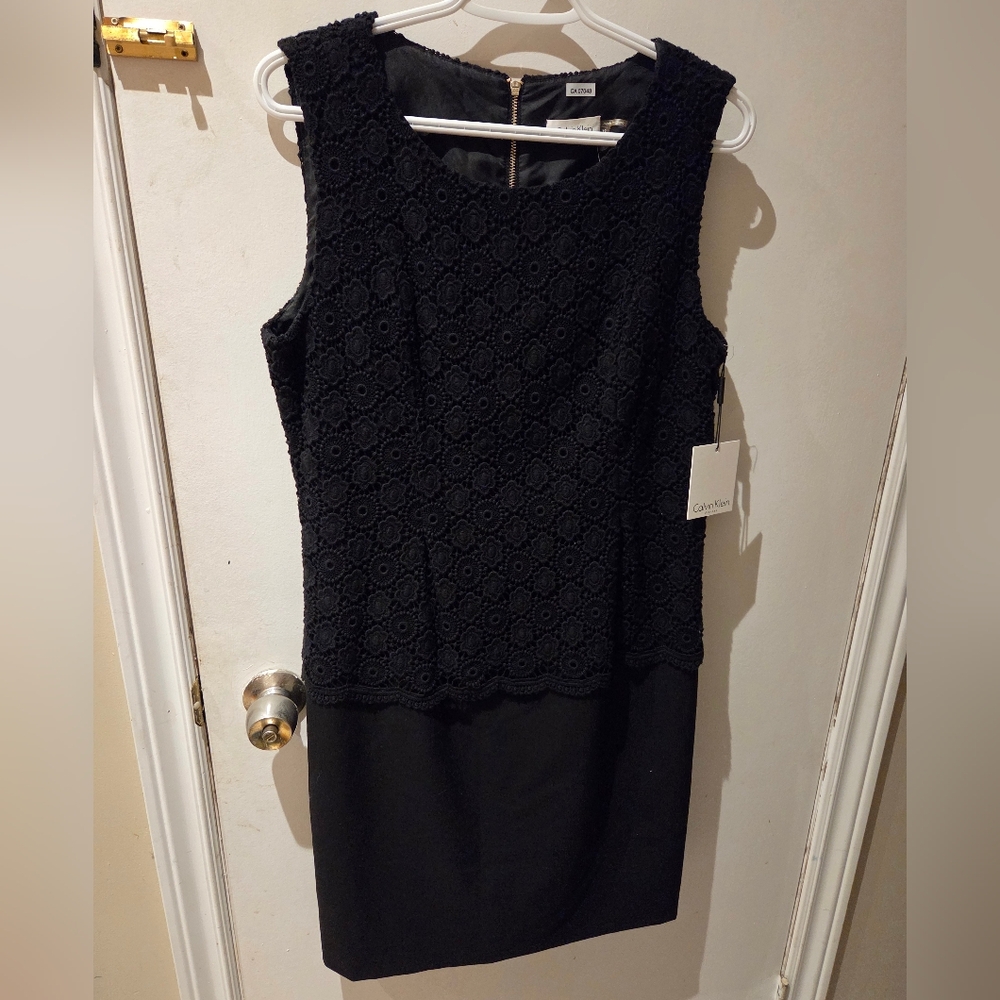 Nwt Black Calvin Klein Dress ($129)